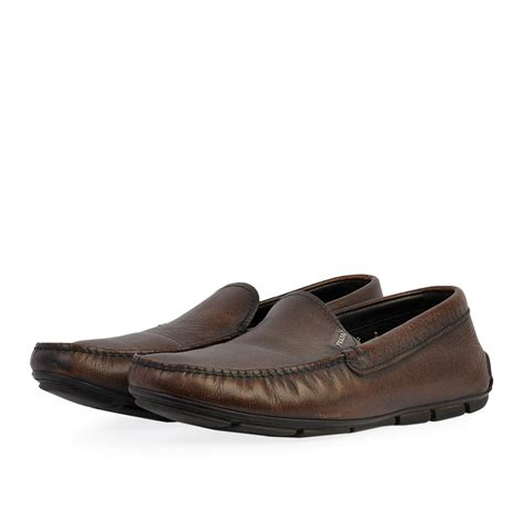 Prada men's moccasins